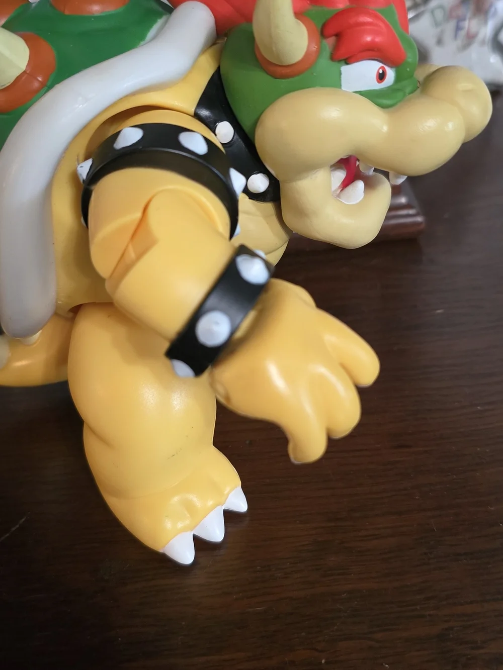 Vintage Super Mario Bowser Action Figure